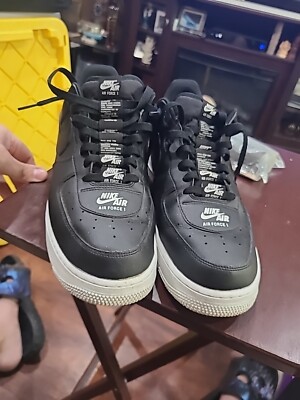 Nike Air Force 1 - Low- Black Size 13