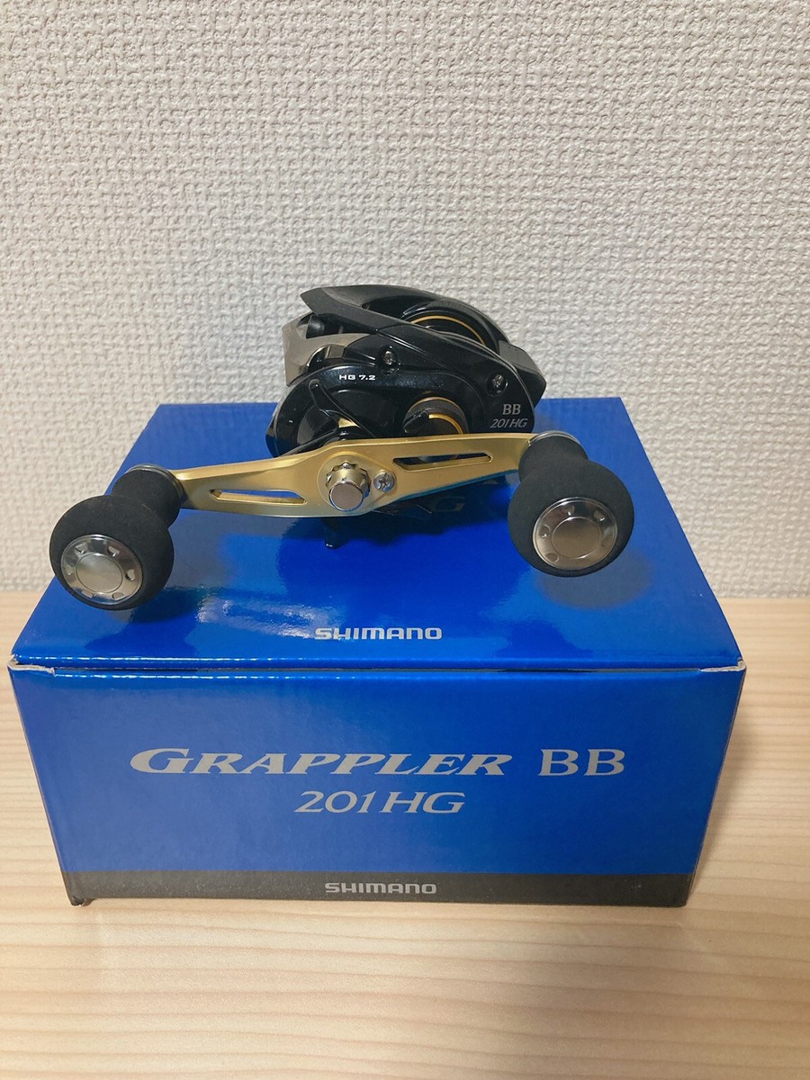 Baitcasting Reel 16 Grappler BB 201HG Left 7.2:1 Fishing Reel IN