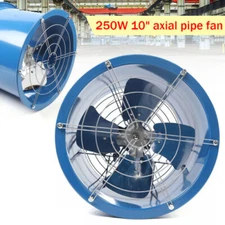 10" Axial Fan 250W Portable Ventilator for Workshop Kitchen Construction Site