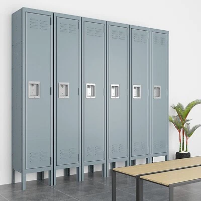 STANI Metal Lockers Storage Cabinet Steel Storage Locker for Office School Gym Hotel