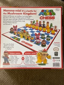 Super Mario Ajedrez Edici&oacute;n Coleccionista Nuevo NES SNES N64 bowser yoshi