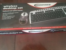 wireless desktop set keyboard and optical mouse