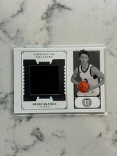 2022 CHRONICLES ENCASED SUBSTANTIAL SWATCHES DYSON DANIELS ROOKIE RC 