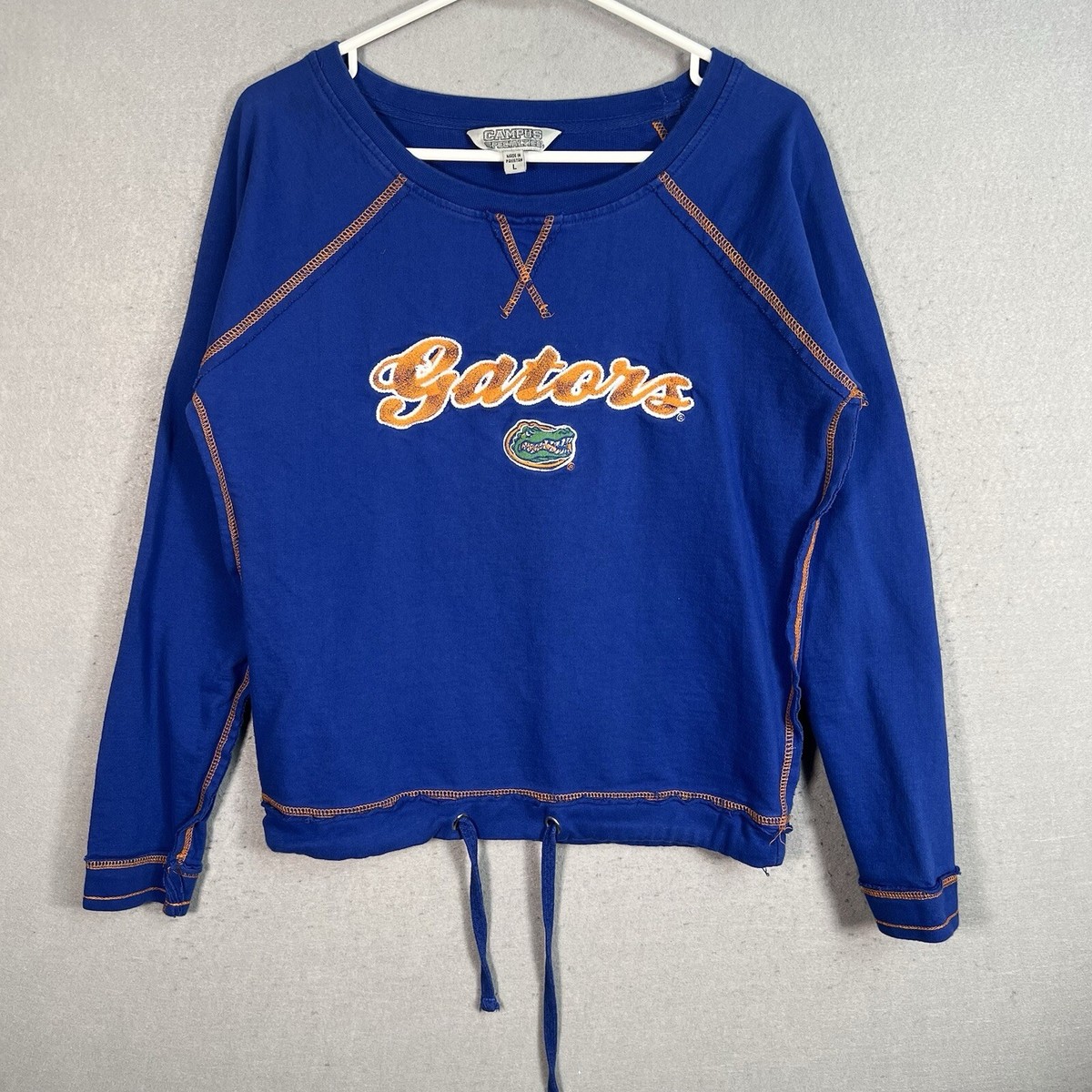 Campus Specialties Florida Gators Sweater Womens Large Blue