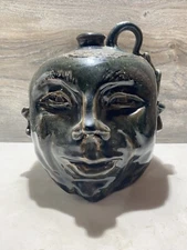 Face Jug by Ted Sampley North Carolina Folk Art  Southern Pottery Mint