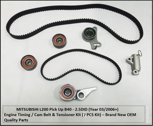 KIT DISTRIBUZIONE MITSUBISHI L200 2.5 DI-D dal 2006