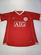 Nike Manchester United 2006 2007 ROONEY 8 soccer jersey football shirt , M