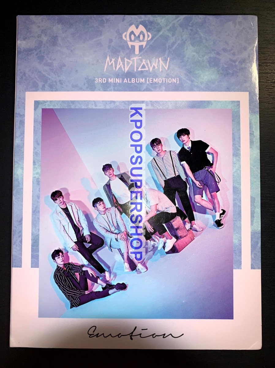 K-POP・アジア MADTOWN 3rd Mini Album Emotion CD Madtown 3rd Mini Album Emotion CD Photobook Daewon Photocard Great