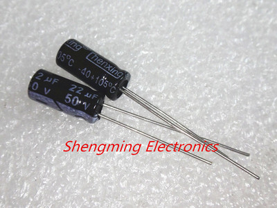 1000PCS 22uF 50V Electrolytic Capacitors 50V22UF 5x11mm