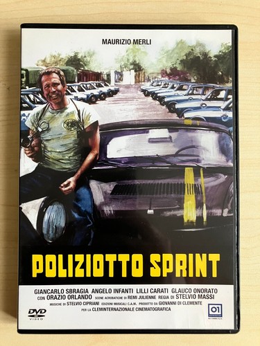 Stelvio Massi _ Poliziotto Sprint _ DVD _ 01 Maurizio Merli RARO Poliziottesco - Foto 1 di 3
