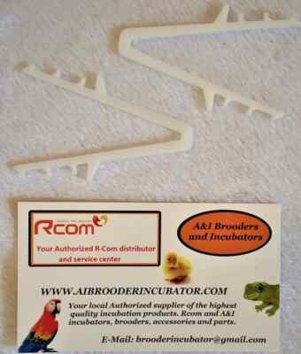 Rcom King Suro 20 Incubator Humidity Pad Clips - New