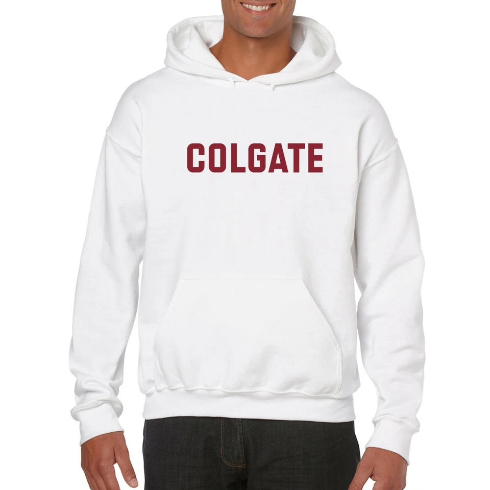 Colgate University Raiders Basic Block Hooded Sweatshirt - White - Image 4 of 4