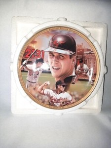 CAL RIPKEN JR. 1995 Baseball Record Breakers Plate Limited Edition #2564-D MINT!
