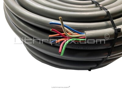 Royal Electric 16/12 STO 0.7 /18mm O.D. Flexible Control Multi-conductor Cable