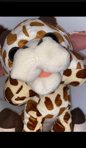 Peluche giraffa bambino grande 20x10 perline polistirolo fibra di poliestere - Foto 7 di 12