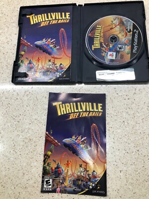 Thrillville Off the Rails : Playstation 2 PS2 Manual Included
