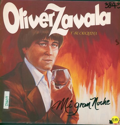 OLIVER ZAVALA Y  SU ORQUESTA - MI GRAN NOCHE - LP  KL USA -