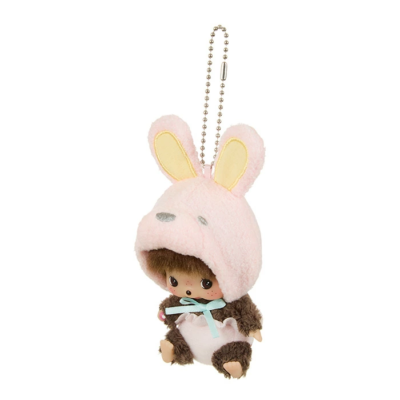 Sekiguchi Bebichhichi ANIMAL Plush doll Keychain RABBIT Japan NEW