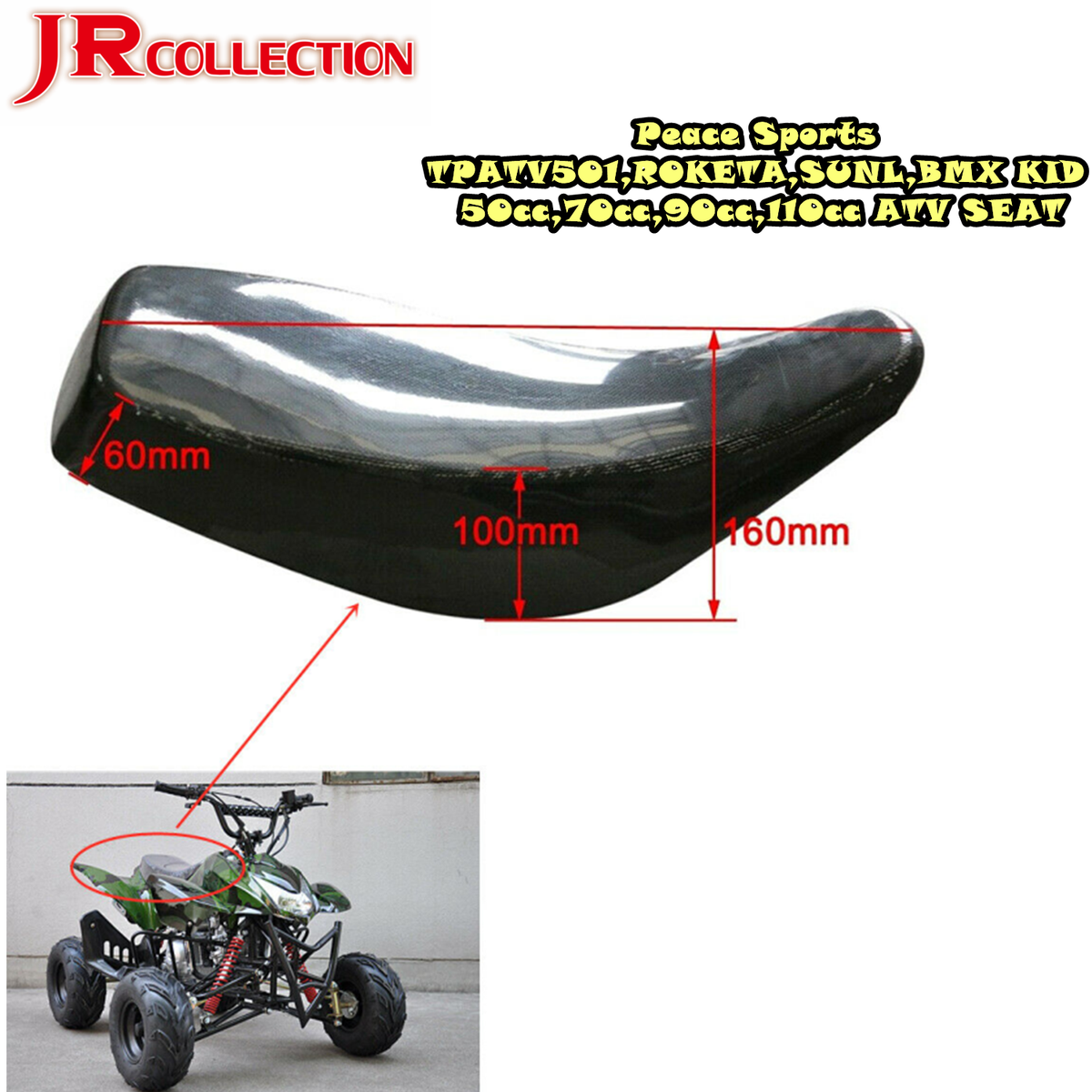 Cavo Freno Anteriore WOOSTAR Per ATV 50cc-125cc - Ricambio Universale Quad E Scooter 4 Ruote - Foto 8