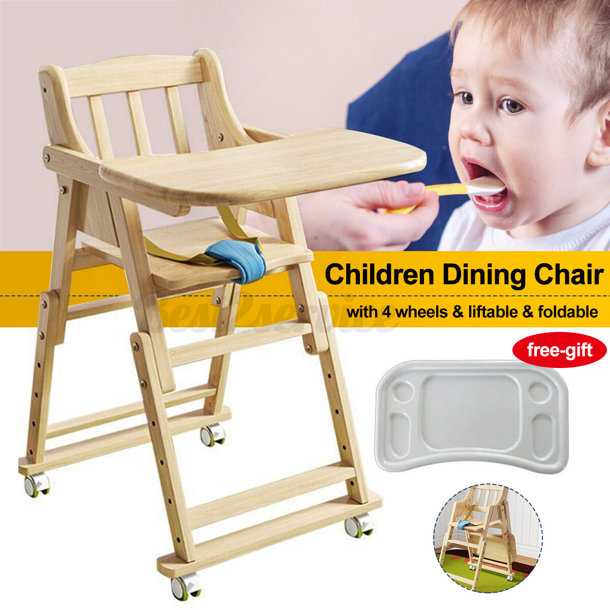 baby food chair table