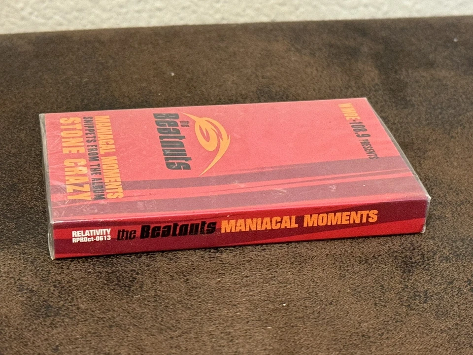 The Beatnuts ‎– Maniacal Moments Snippets From Stone Crazy SEALED PROMO CASSETTE - Image 4 of 4