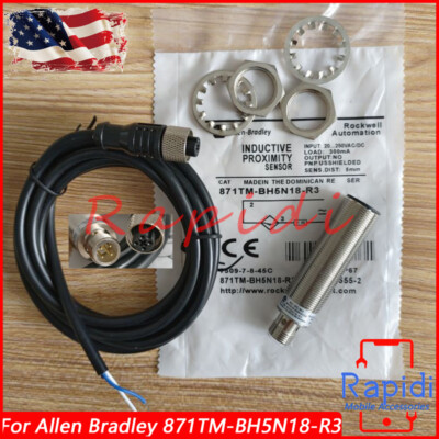 NEW Proximity Switch Sensor For Allen-Bradley 871TM-BH5N18-R3  20-250V 300mA 5mm