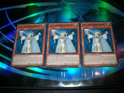 3x Lyla, Lightsworn Sorceress 1st Edition Common BLC1-EN055 Yu-Gi-Oh!