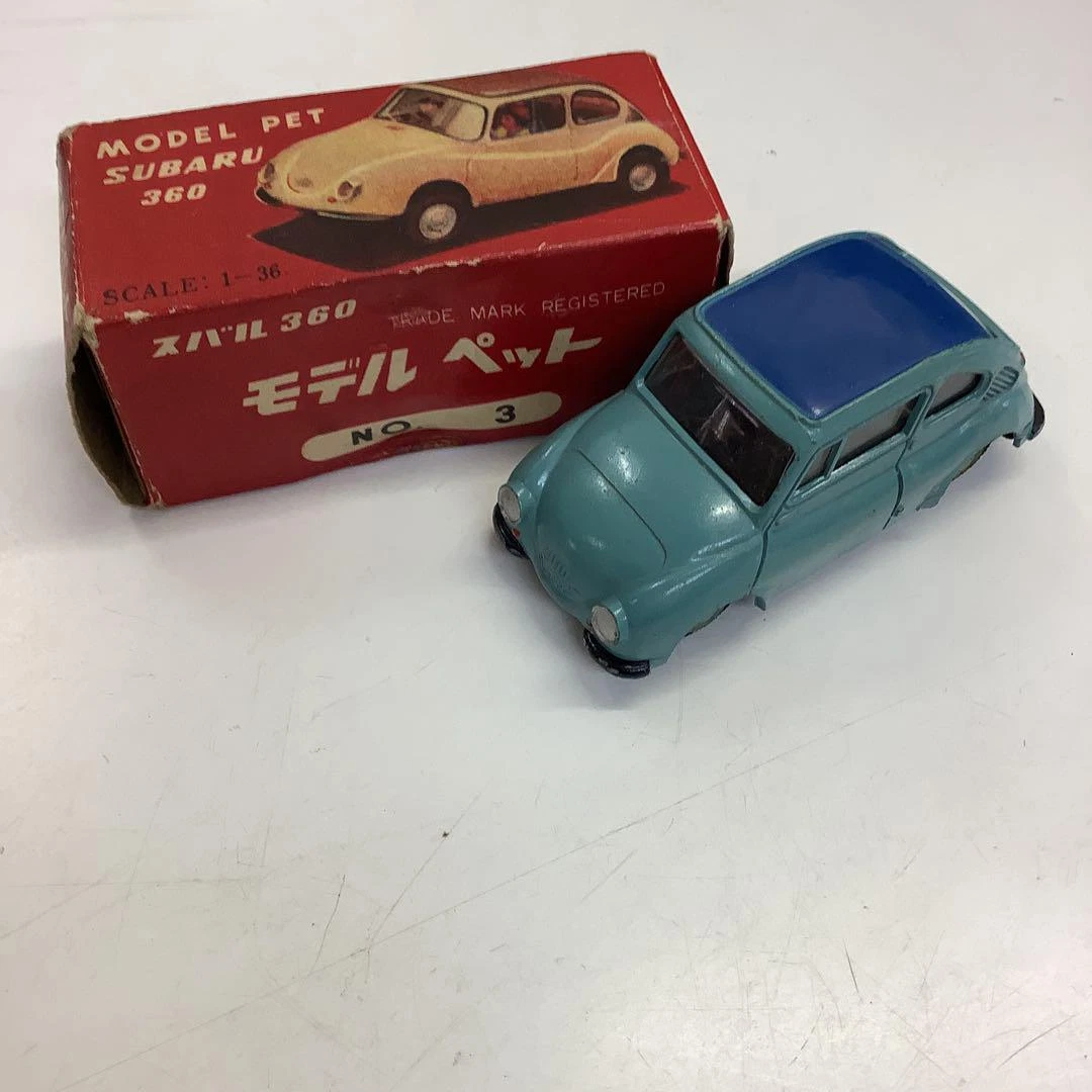 MODEL PET NO.3 SUBARU 360 8cm-