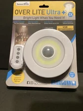 New Sensor Brite Over Lite Ultra+ Rechargeable, Remote, Detects Motion