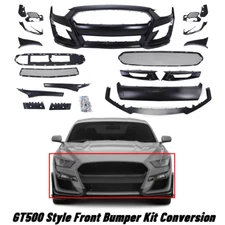 New For 2015-2017 Ford Mustang GT500 Style Front Bumper Kit