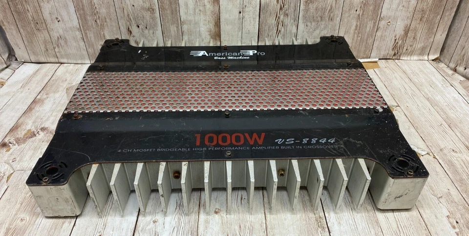 Amplificador American Pro Bass Machine 1000W Modelo US-8844 TAL CUAL Foto 3 de 4