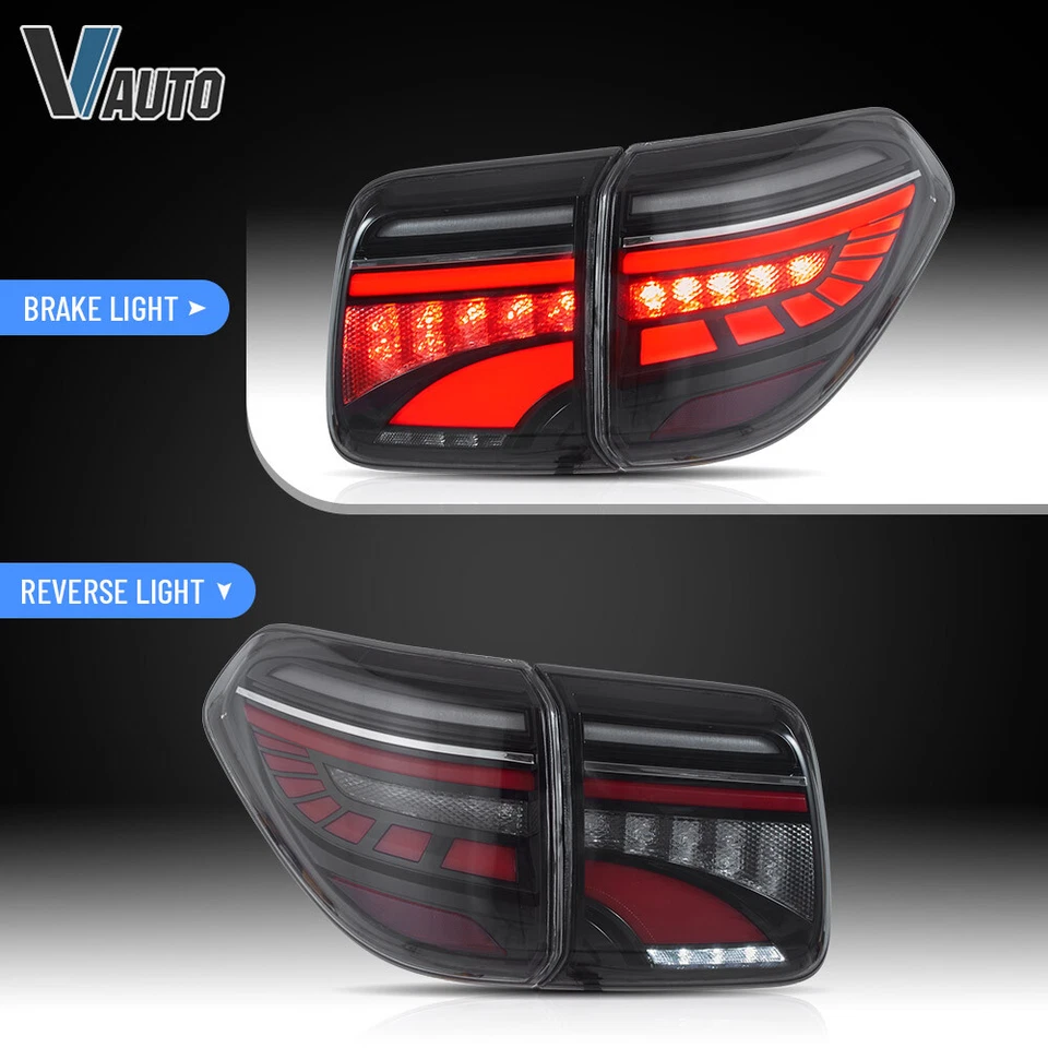 Luces traseras LED secuenciales para Nissan Armada Patrol Y62 Infiniti QX56 2010-2022 Foto 4 de 4