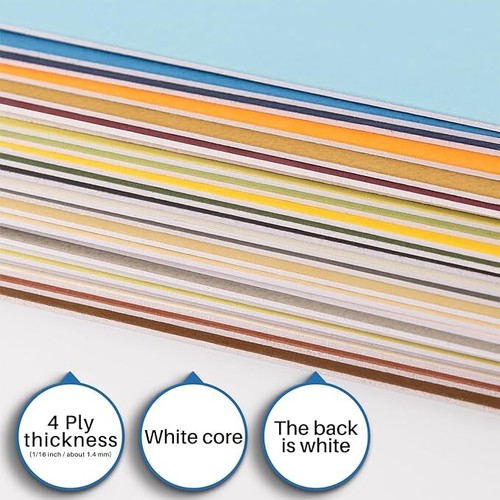 11x14 Uncut Matte Matboard Presentation Backing Boards for DIY Projects 50 Pack - Picture 10 of 10