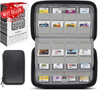 64 Game Case Compatible with Nintendo 3DS DS Switch Game Cartridges Hard Shell G