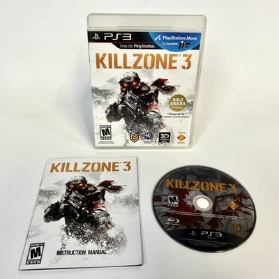 Killzone 3 Sony PS3 2011 PlayStation 3 (Box, Game, Manual)