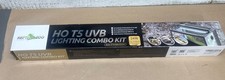 REPTI ZOO T5 HO UVB Lighting Combo Kit, Fits Terrariums 24  Wide ,Bulb And Cord