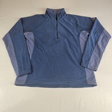 Berghaus Women's Quarter Zip Fleece Blue Grey, UK Size 16