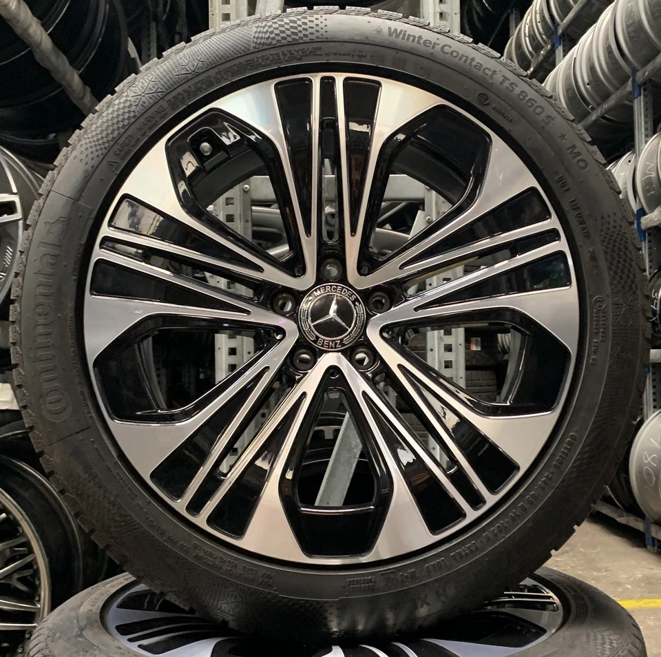 4 Orig Mercedes-Benz Winterräder 245/45 R19 102H E-Klasse W214 A2144012300 DOT23 - Bild 2 von 3