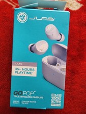 JLab Go Air POP True Wireless Bluetooth Earbuds lilac