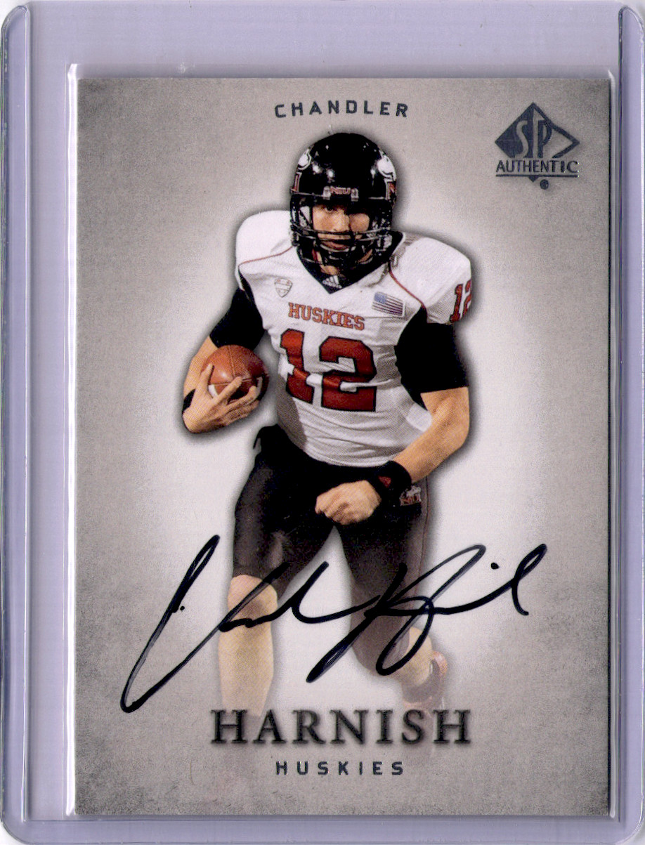 Chandler Harnish SP Authentic #19 Autograph