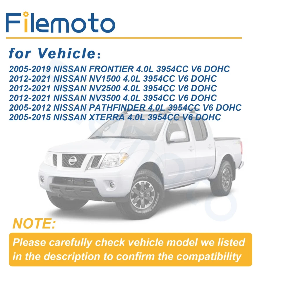 Cubierta de válvula con junta y perno y tapa para 05-19 Nissan Frontier Pathfinder Xterra 4,0 L Foto 4 de 4