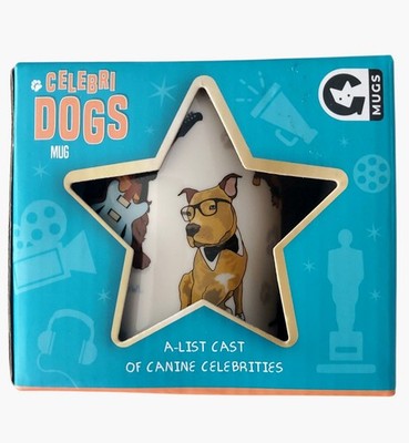 CelebriDogs Mug Funny Dog Coffee Cup by Ginger Fox New in Box Gift for Dog Lover