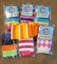 My Little Legs Leg Warmers Lot X9 Colorful One Size New NWT Ex Cond  See  