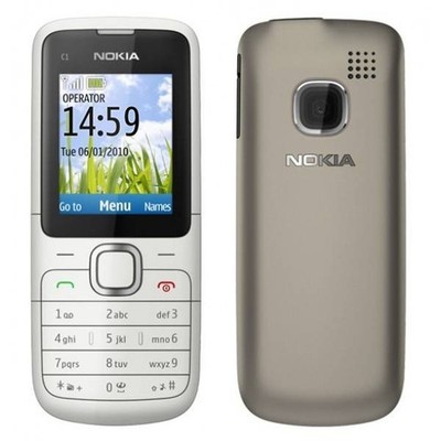 BRANDNEUES NOKIA C1-01 ENTSPERRTES TELEFON - BLUETOOTH - KAMERA - UKW RADIO