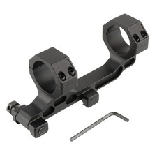 Scope Mount Cantilever 30mm Picatinny Dovetail Offset One-Piece Aluminum Rail