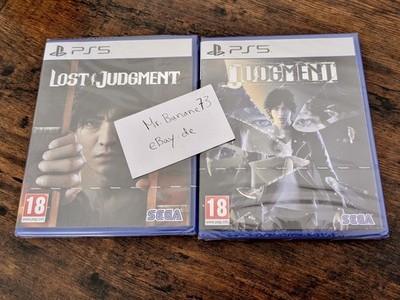[NEU] Judgment + Lost Judgment Paket | Playstation 5 Spiele PS5 Pack