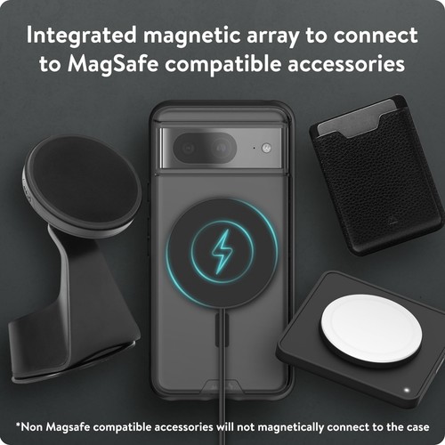for Google Pixel 8 Case MagSafe Compatible Clear - Clarity 2.0 - Protective P... - 第 5/6 張圖片