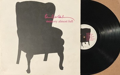 Paul McCartney - Memory Almost Full LP 2007 Hear Music HMLP-30383 VG+/EX POSTER