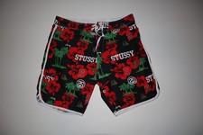 Stussy All Over Print BoardShorts Swim Surf Men  s Size 34