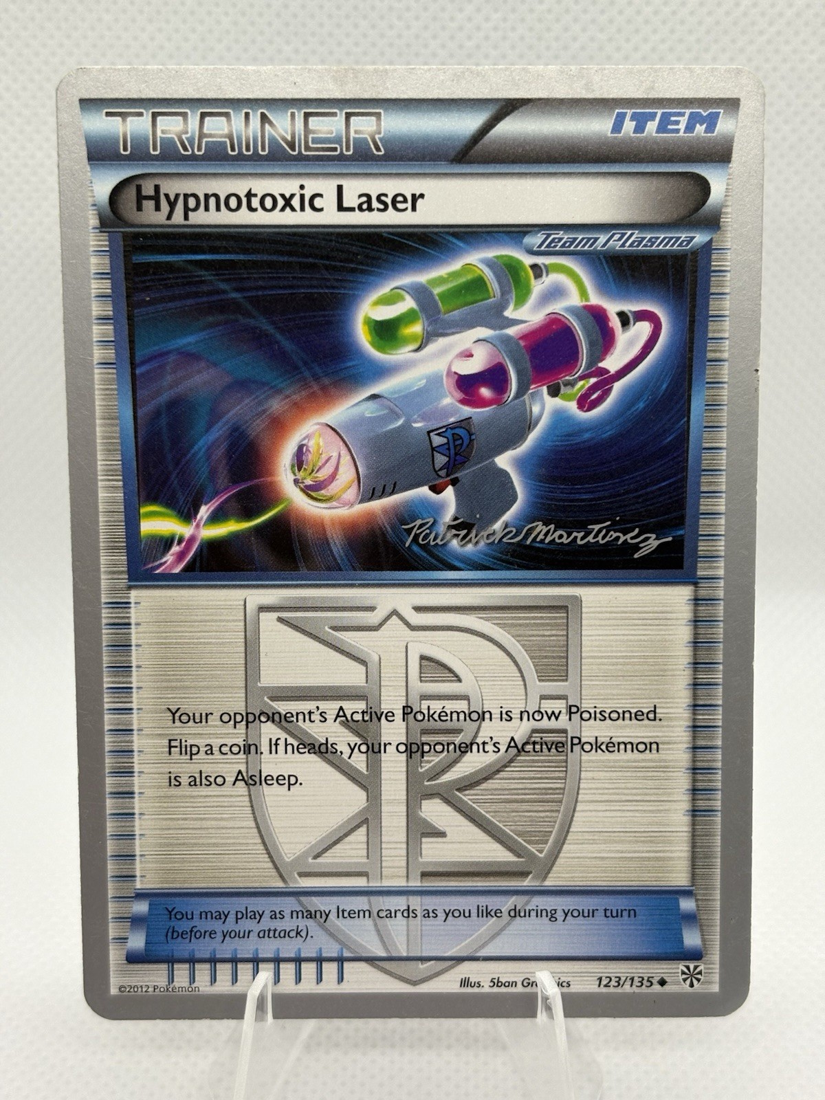 [NM] Pokemon Hypnotoxic Laser - 123/135 - Uncommon - Regular BW TCG